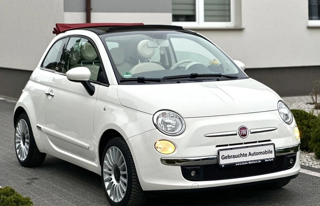 Fiat 500 cena 35900 przebieg: 107000, rok produkcji 2015 z Twardogóra małe 742